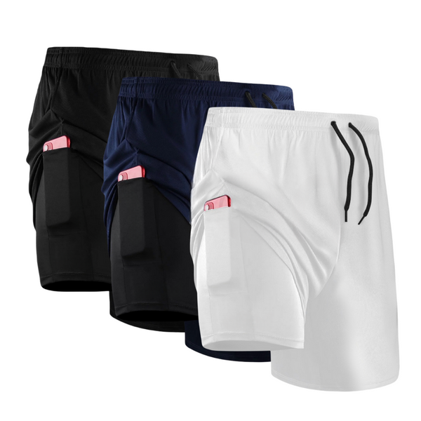 Buy 2 Get 3 – 2-in-1 compression shorts